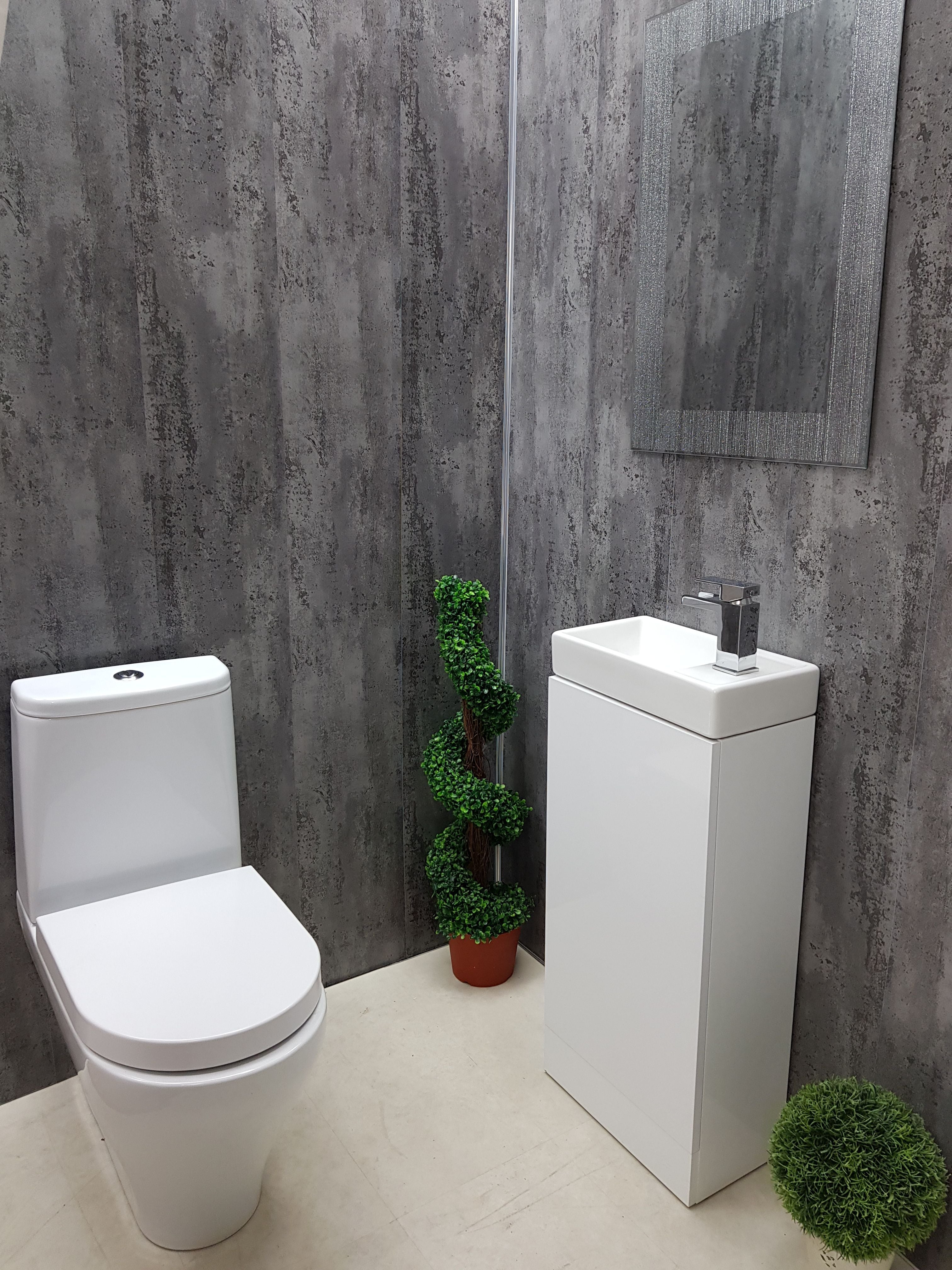 Cladding Worlds Anthracite Mist will bring the rocky outdoors inside with the use of our Wall and Shower Panels.