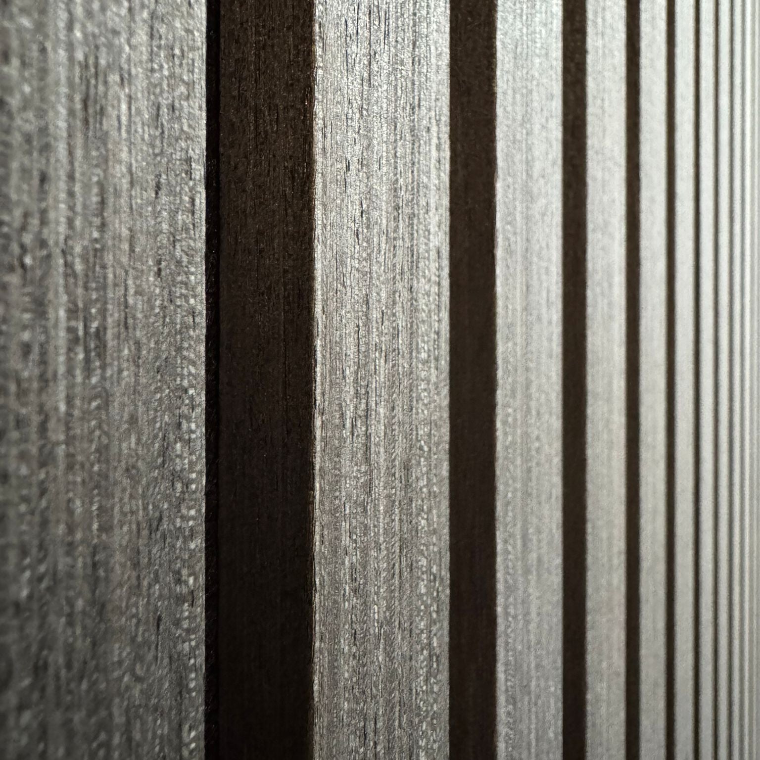 Premier Acoustic Slat Wall Panel Charcoal