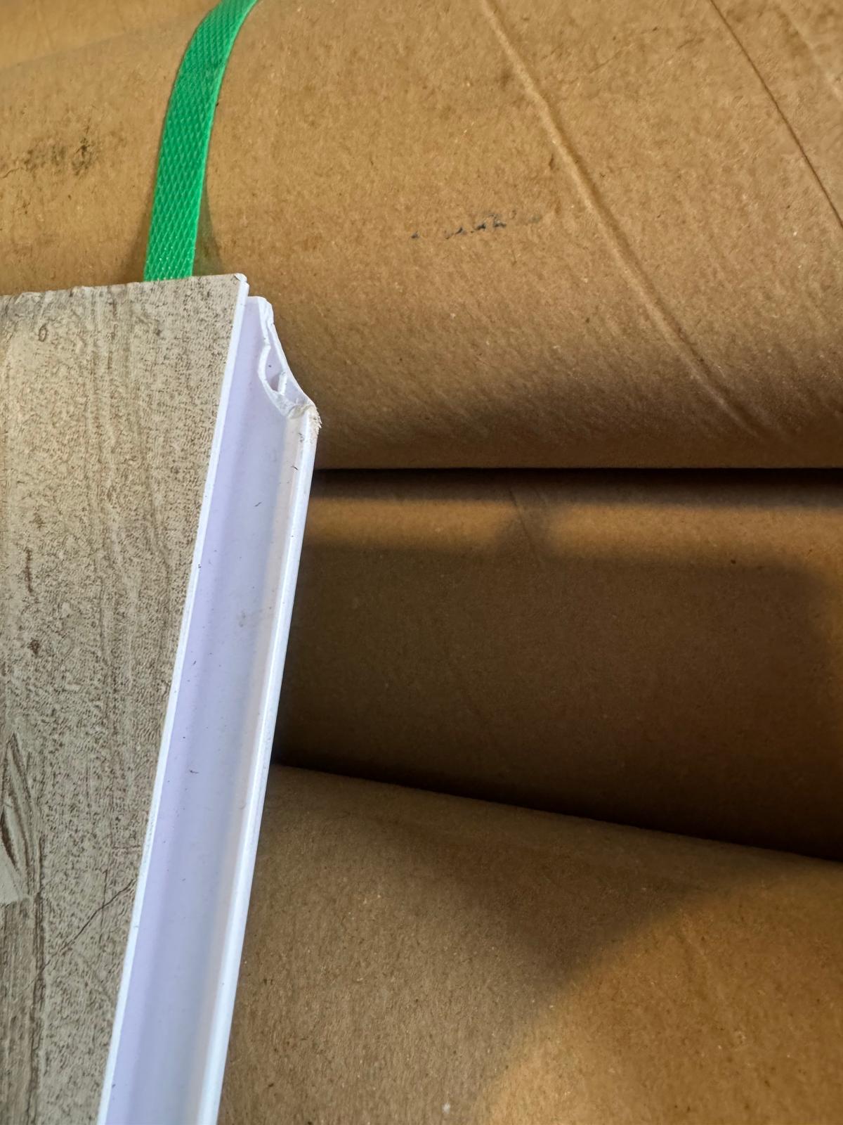 Grey Natural Sandstone 10mm Bathroom Cladding Wall Panels Minor Damage