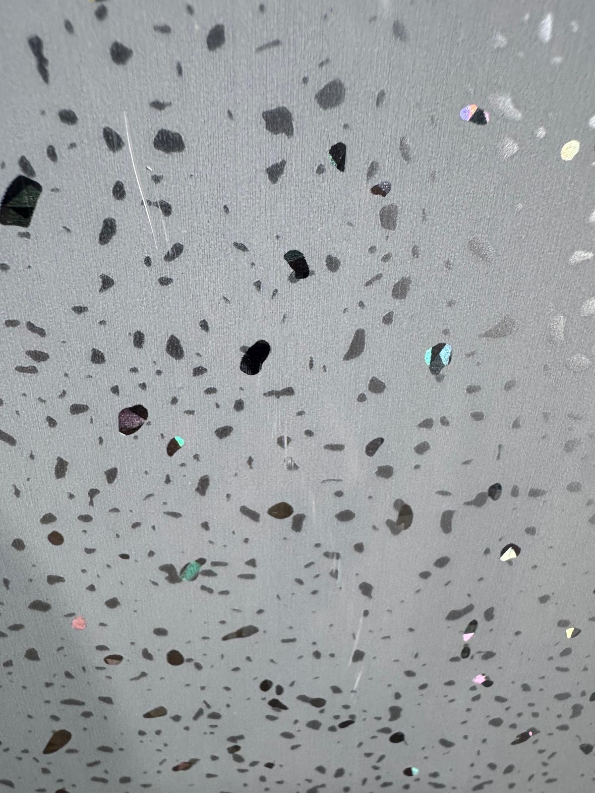 Grey Sparkle 10mm Bathroom Cladding Shower Wall Panels Minor Damage