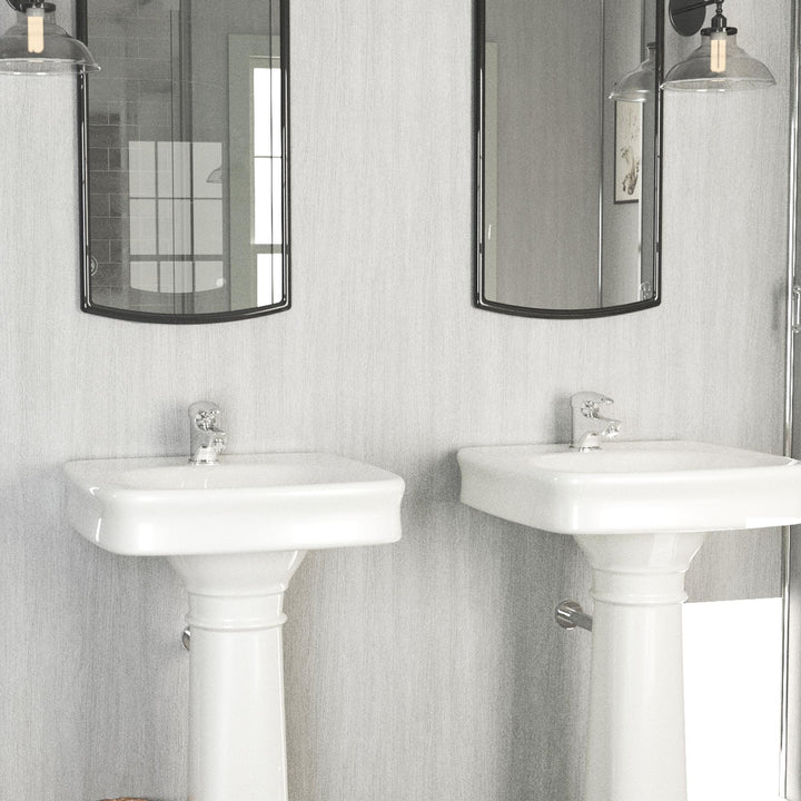 White Ash 5mm Bathroom Wall Panels Ceiling Cladding