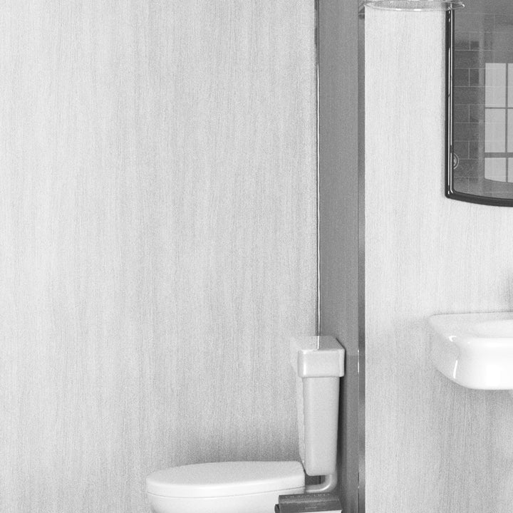 Sample of White Ash 5mm Bathroom Wall Panels Ceiling Cladding