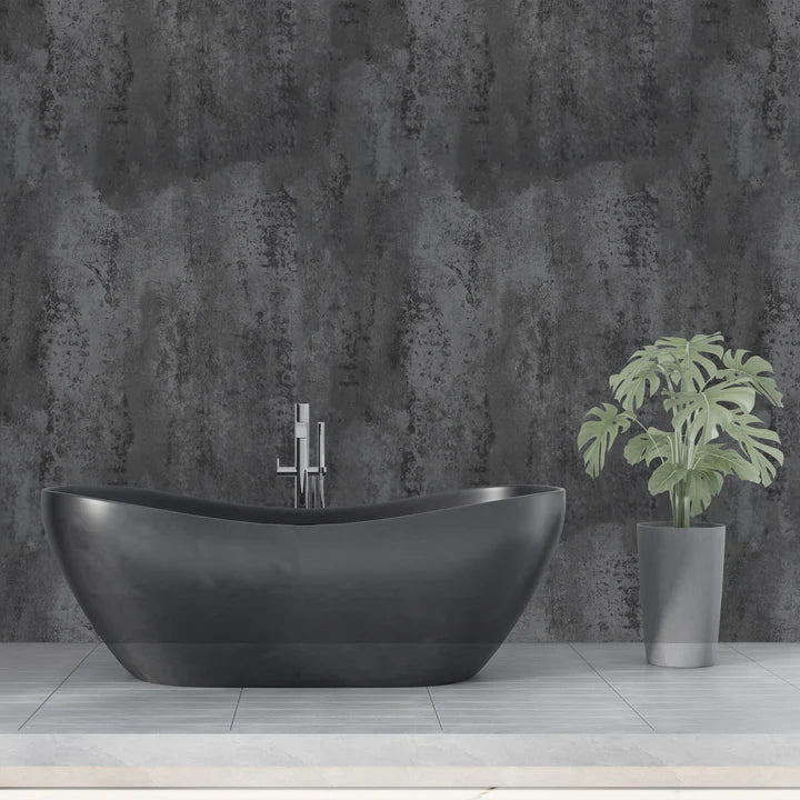 Anthracite Mist 10mm Bathroom Cladding PVC Shower Panels - 0