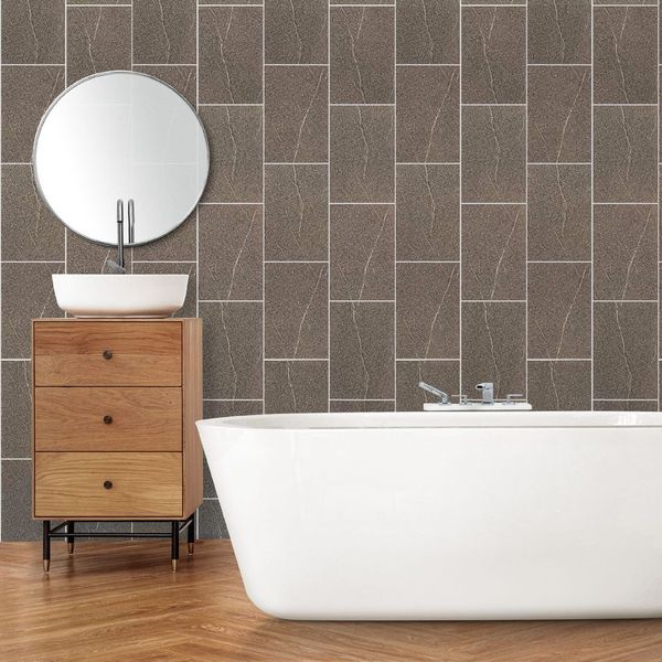 Grey Granite Tile Groove 8mm PVC Panels