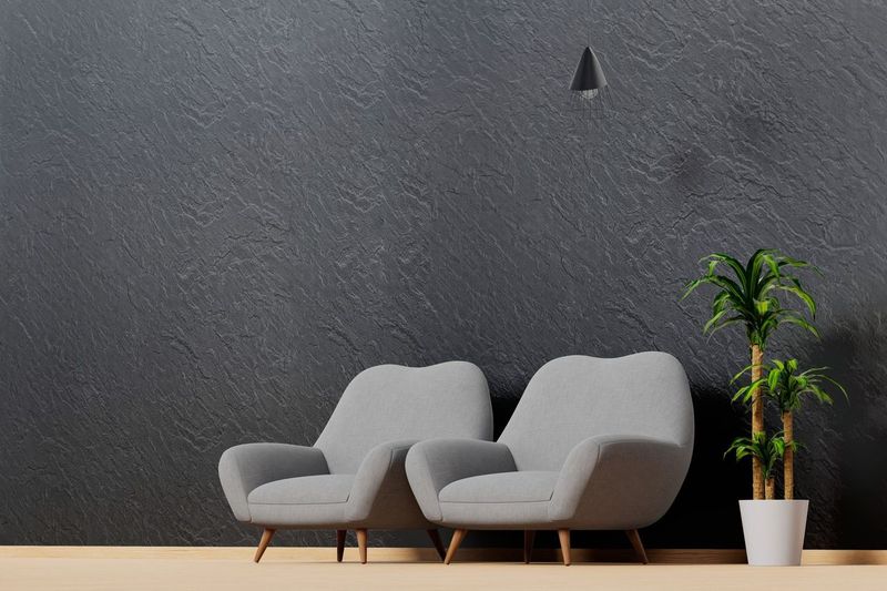 Sample of Hewn Slate 5mm Bathroom Wall Panels PVC Cladding