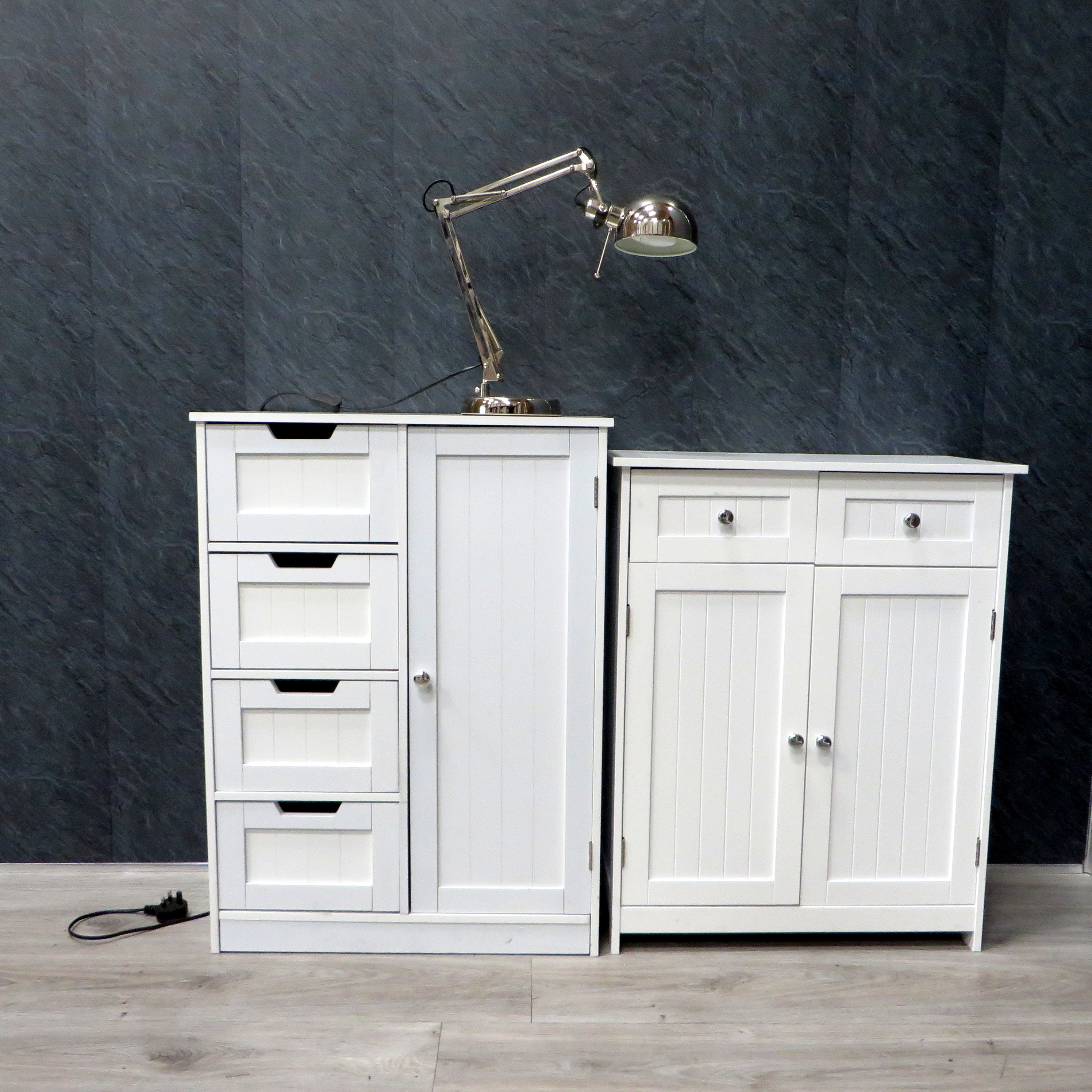 Sample of Hewn Slate 5mm Bathroom Wall Panels PVC Cladding