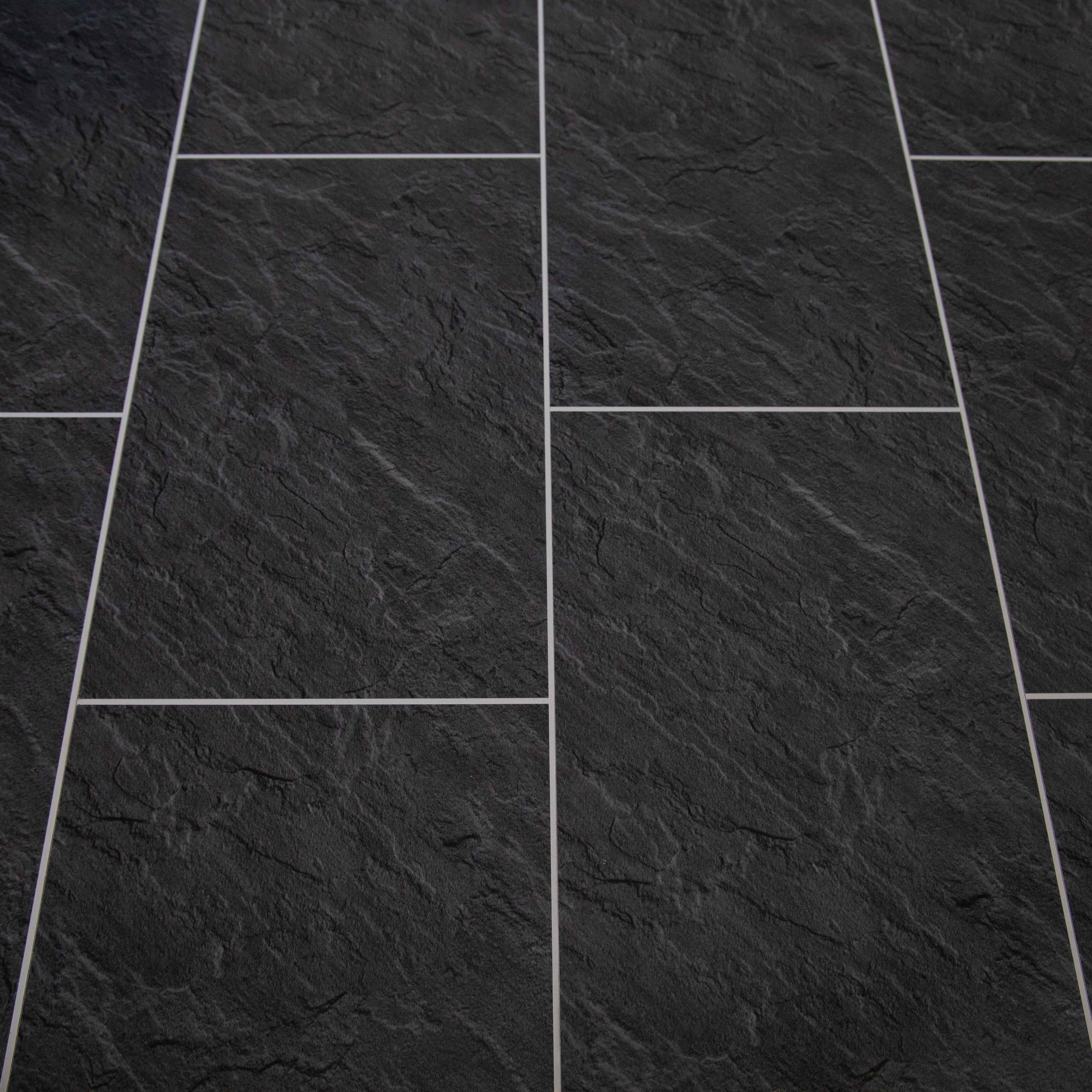 Sample of Hewn Slate Tile Groove 8mm Bathroom Cladding Wet Wall Panels