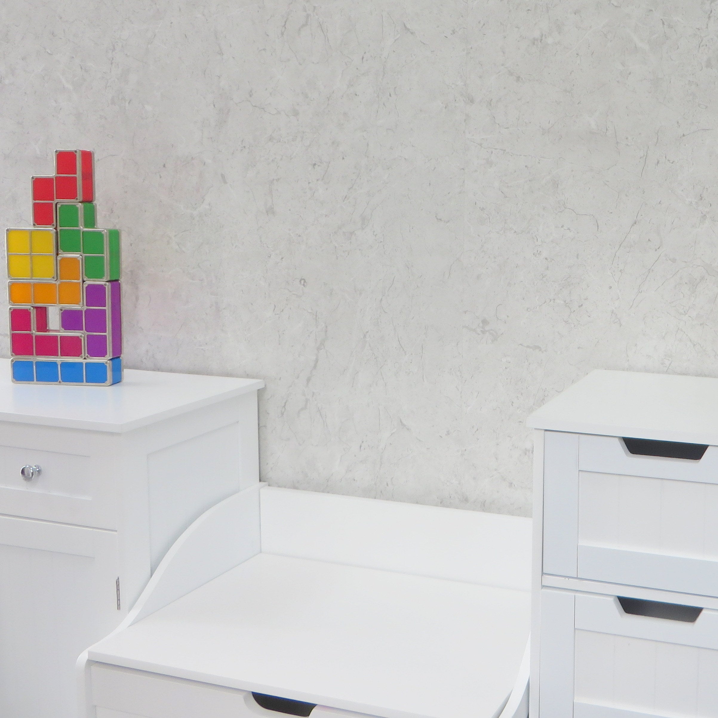 White Alabaster Marble 10mm Bathroom Cladding Shower Wall Panels