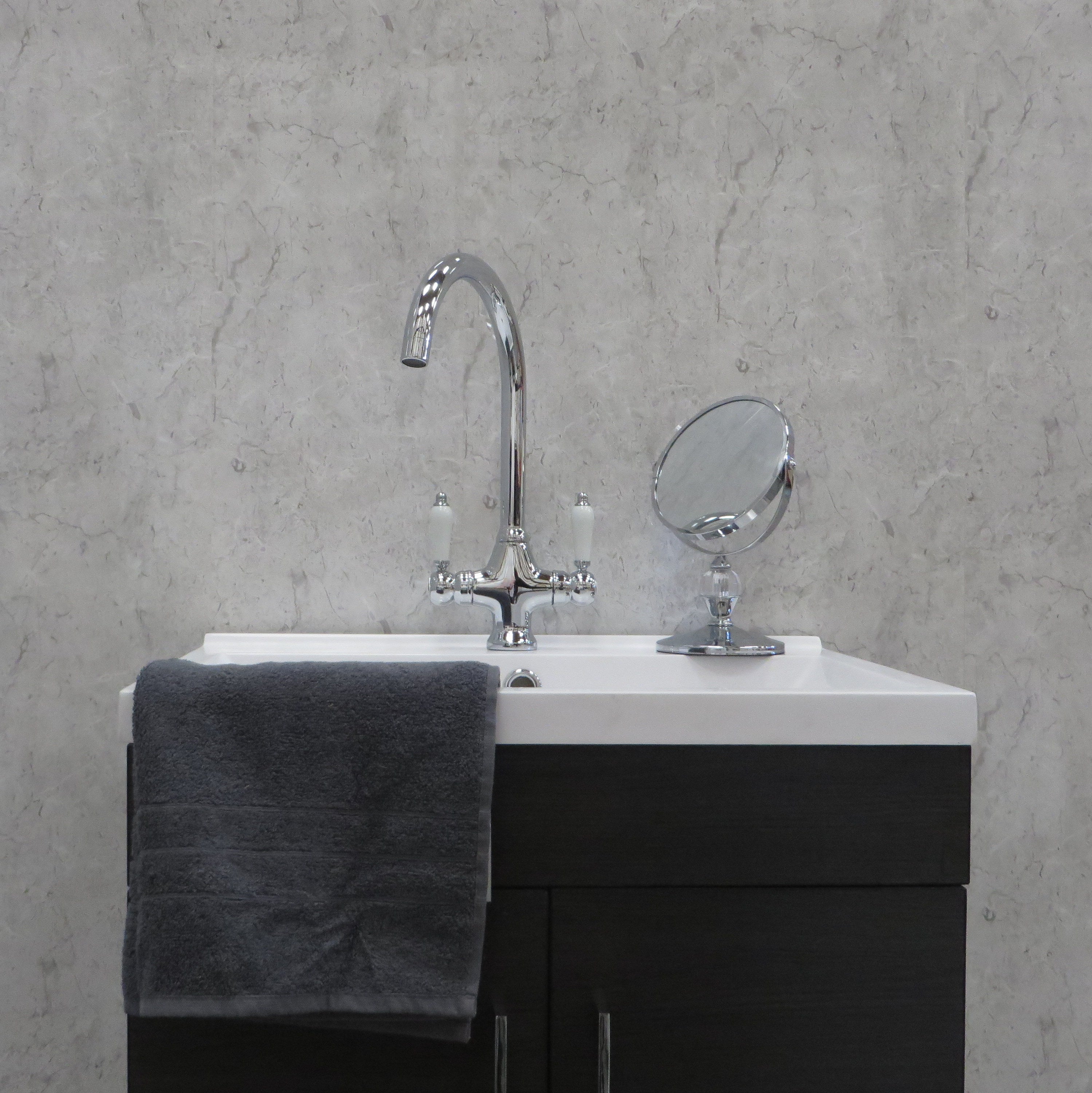 White Alabaster Marble 5mm PVC Cladding Panel