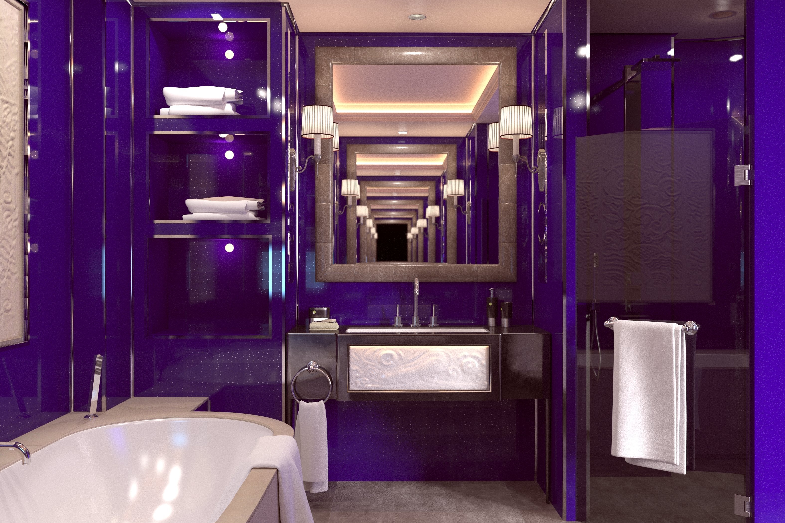 Purple Sparkle