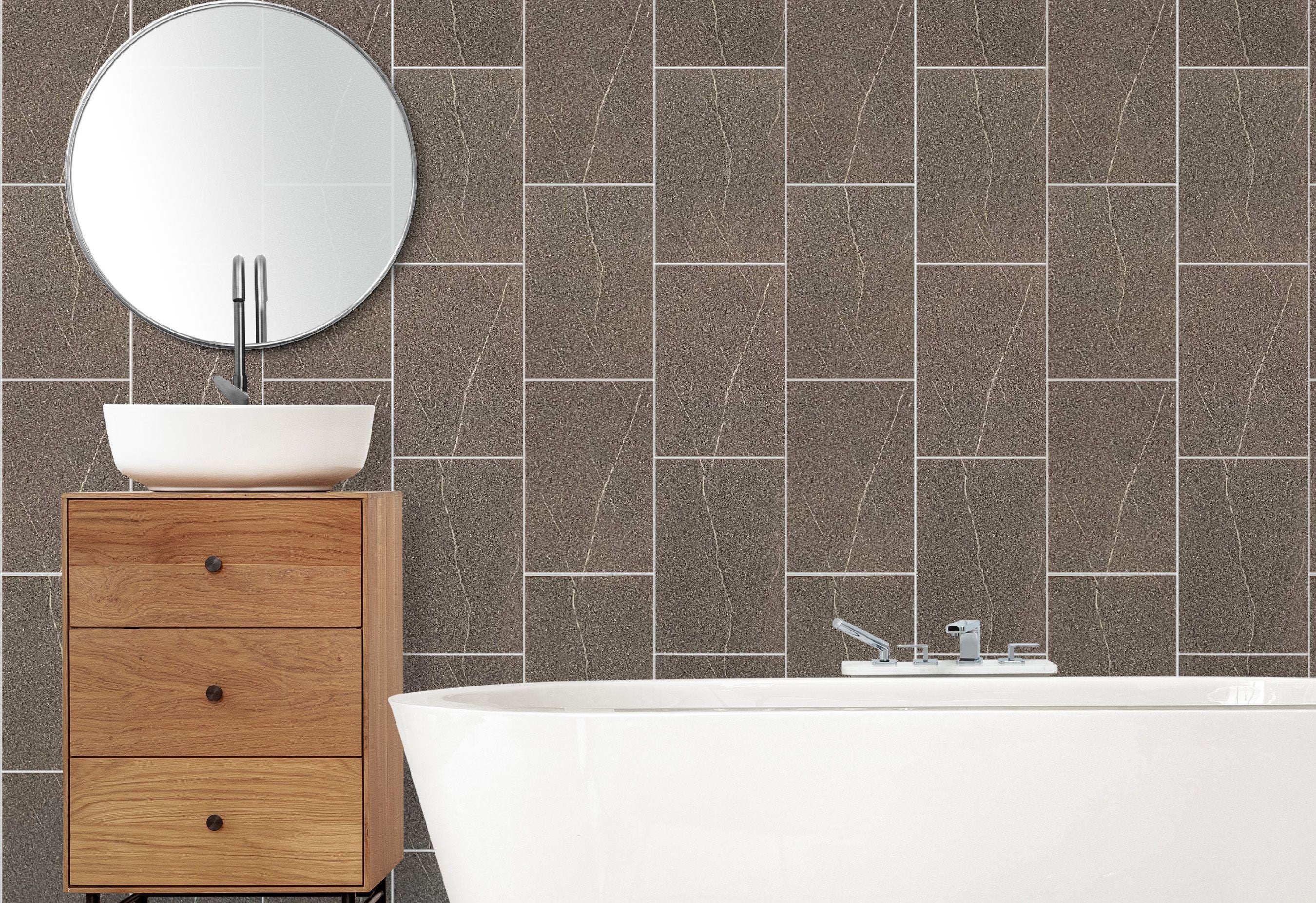 Grey Granite Wet Wall Panels