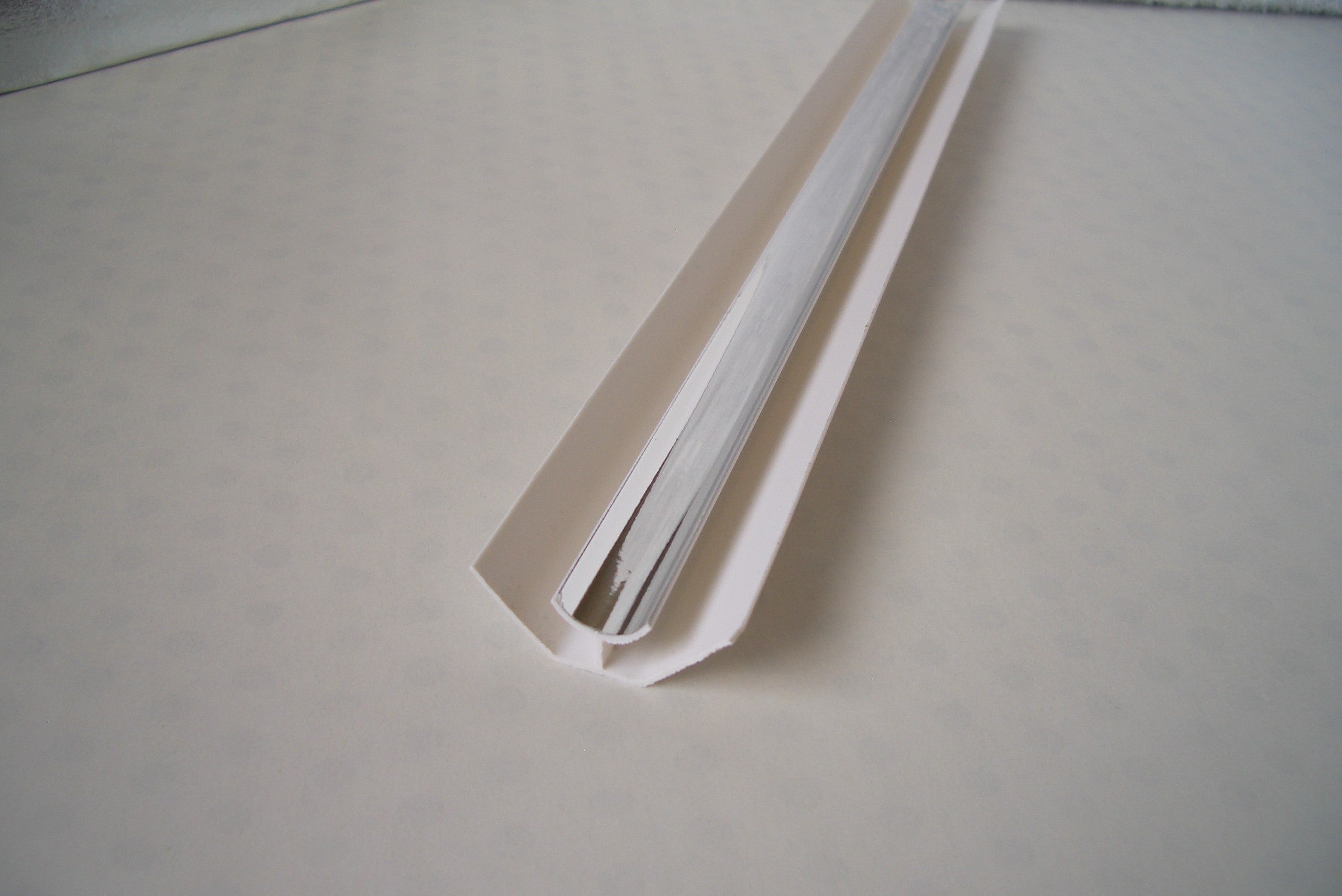 Cladding Worlds range of white trims offer the perfect finish to complete the look of the panel in any room. 