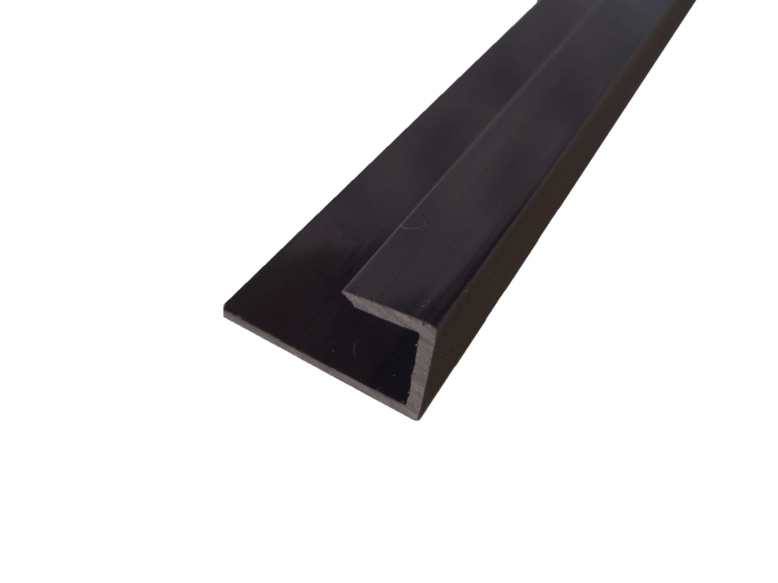 Cladding Worlds range of black trims offer the perfect finish to complete the look of the panel in any room. 