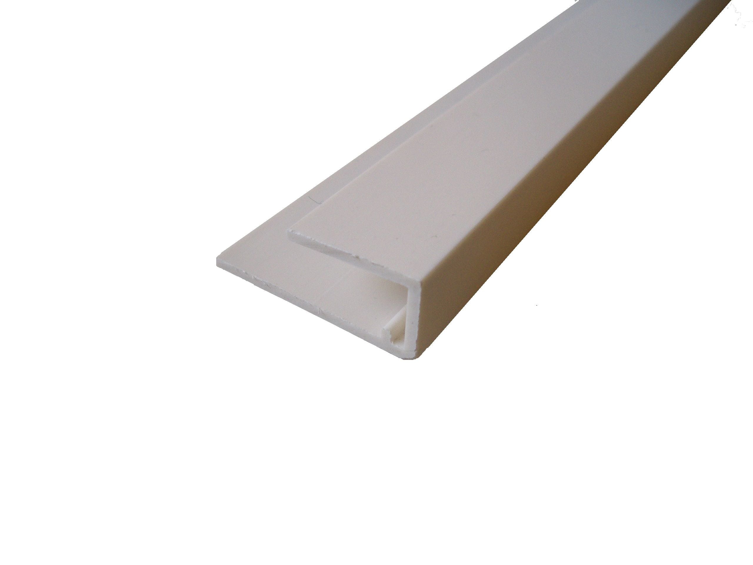 Cladding Worlds universal trims offer the perfect finish to complete the look of the panel in any room. Used for door frames.
