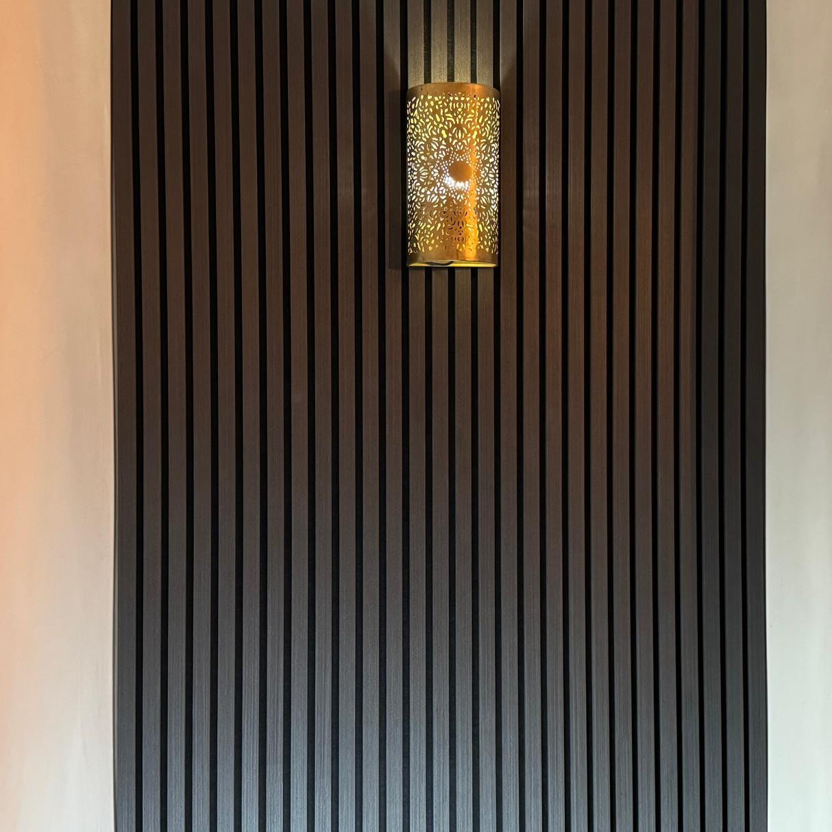 Premier Acoustic Slat Wall Panel Charcoal