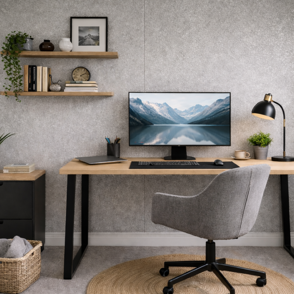 Linen Grey Solisse Exquisite Interior Textured Panels (2 Pack)