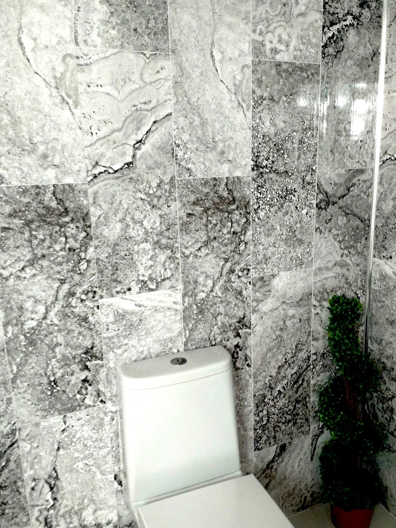 Florence Marble 8mm Bathroom Cladding PVC Wall Panels