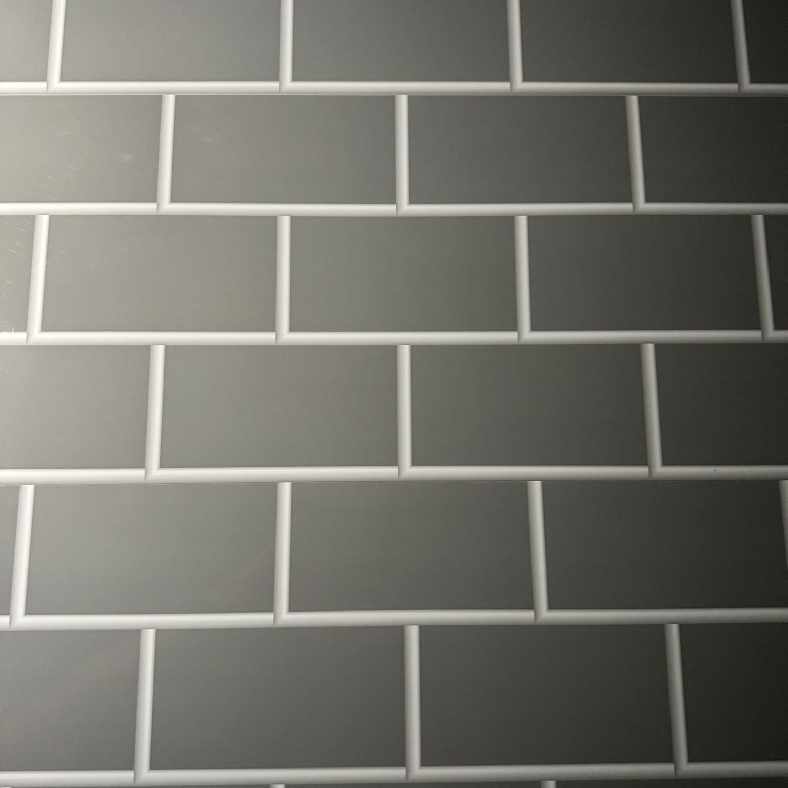 Sample of GREY BRICK SMALL TILE FORMAT 5mm BATHROOM WALL PANELS PANELS