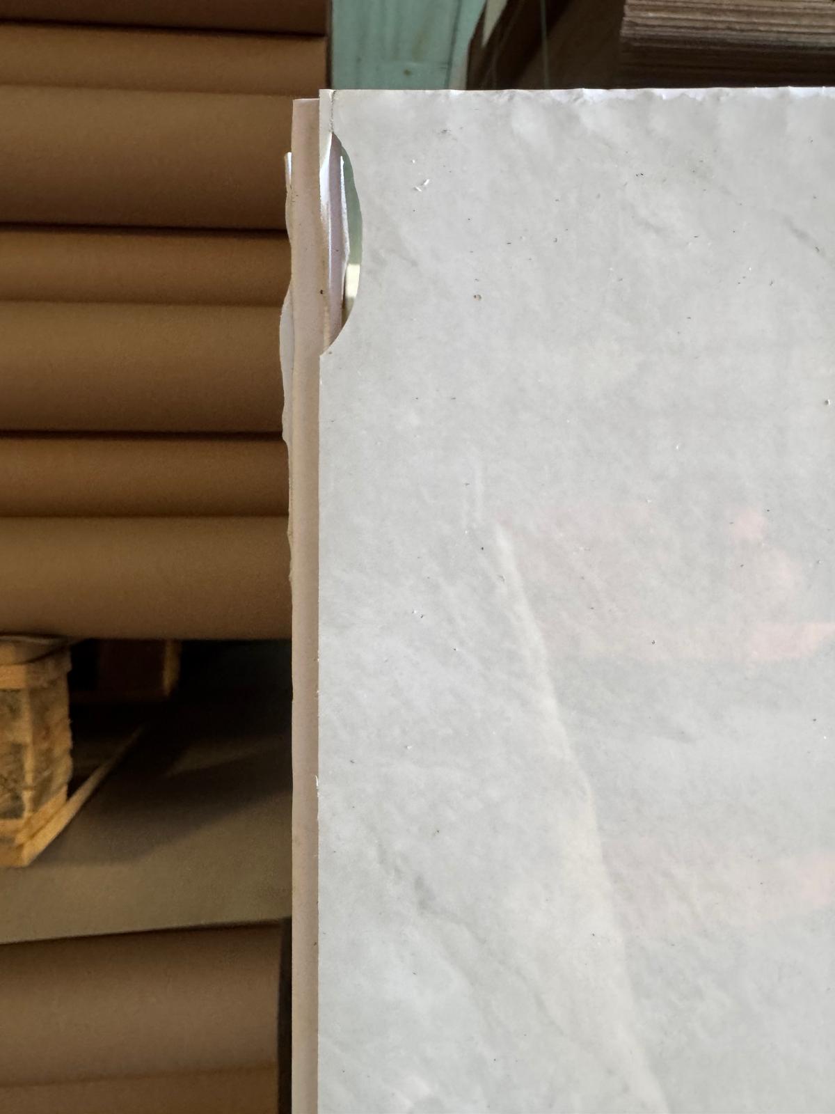 Grey Marble 10mm PVC Panels Minor Damage