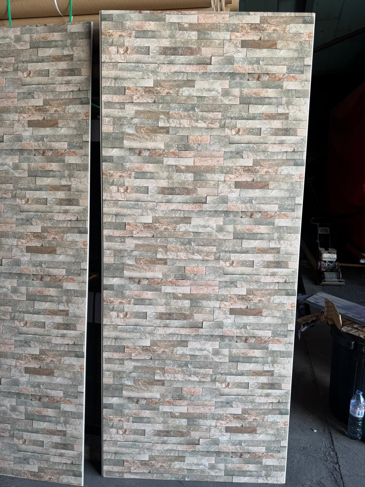 Red Brick 10mm Bathroom Cladding PVC Shower Panels
