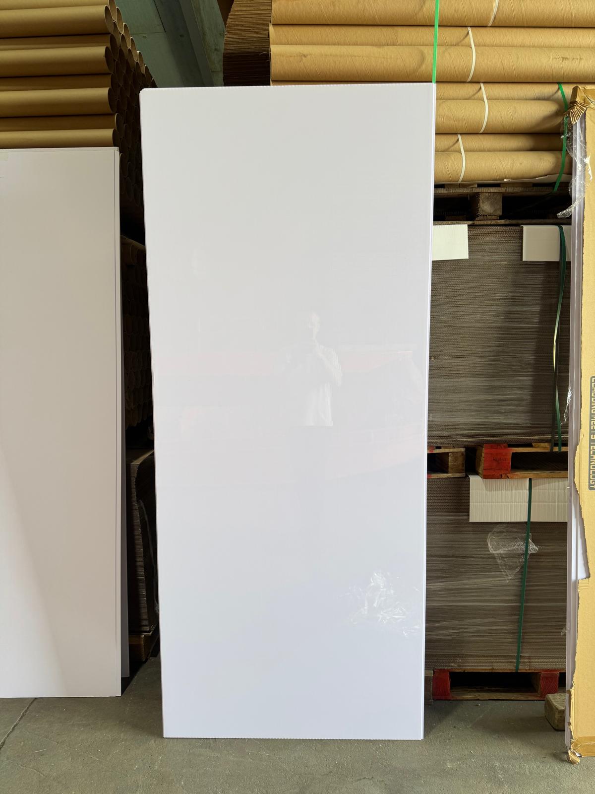 Gloss White 10mm PVC Panels Minor Damage