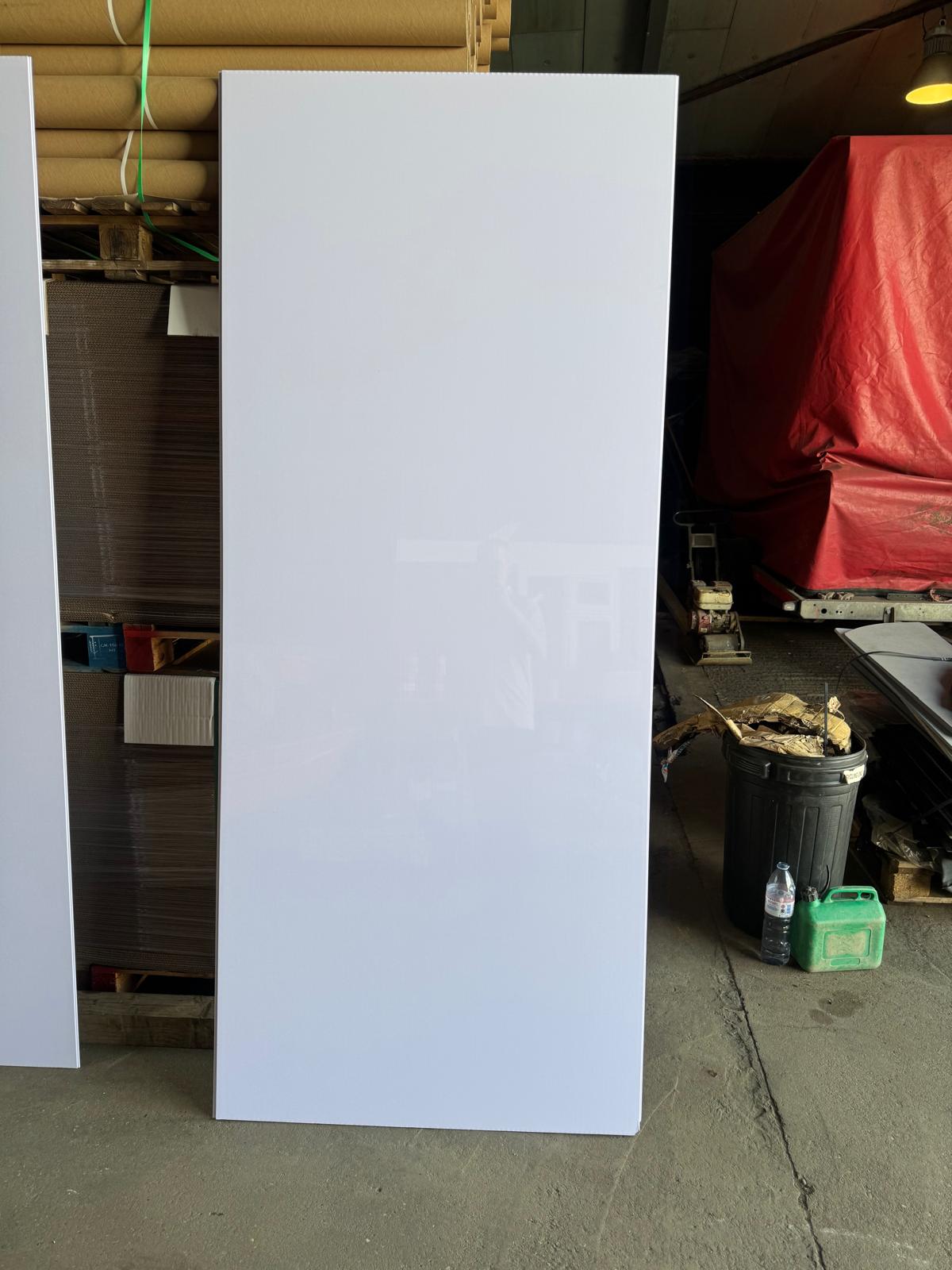 Gloss White 10mm PVC Panels Minor Damage