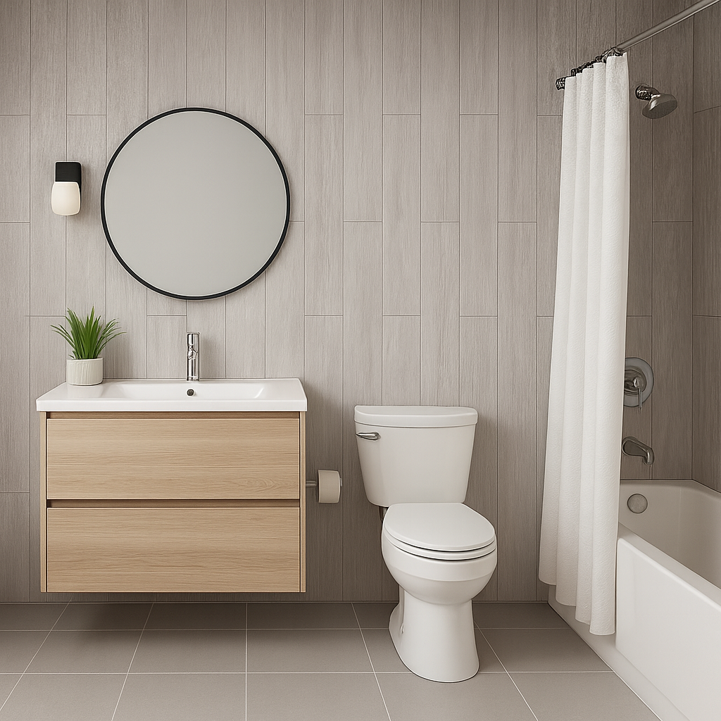 Light Wood Grey 8mm PVC Panel 4 Pack