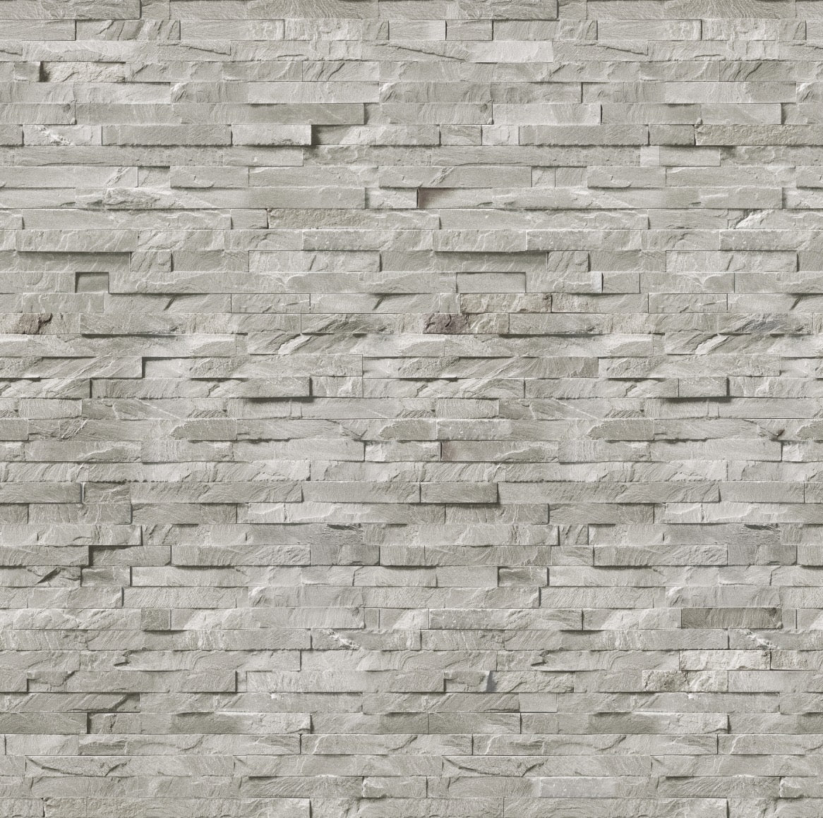 Natural Stone Light Grey 8mm Panels (Pack of 4)