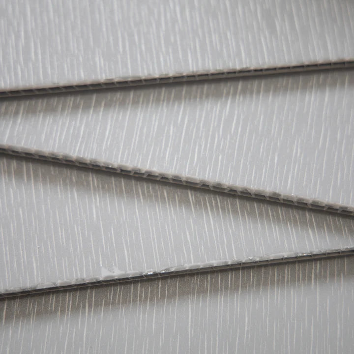 Silver Grey Silk 10mm Bathroom Cladding Shower Wall Panels