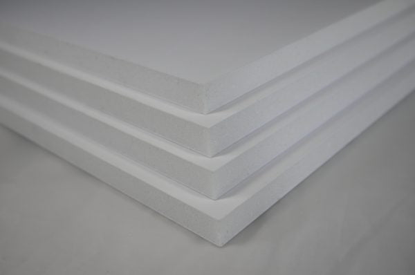 White 10mm PVC Foam Board High Density Waterproof 2440mm x 1220mm