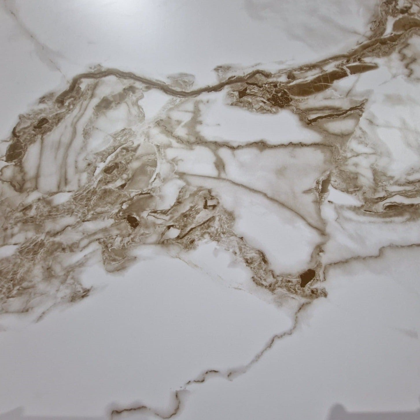 Gold Vein White Marble 10mm Wall Panel Cladding
