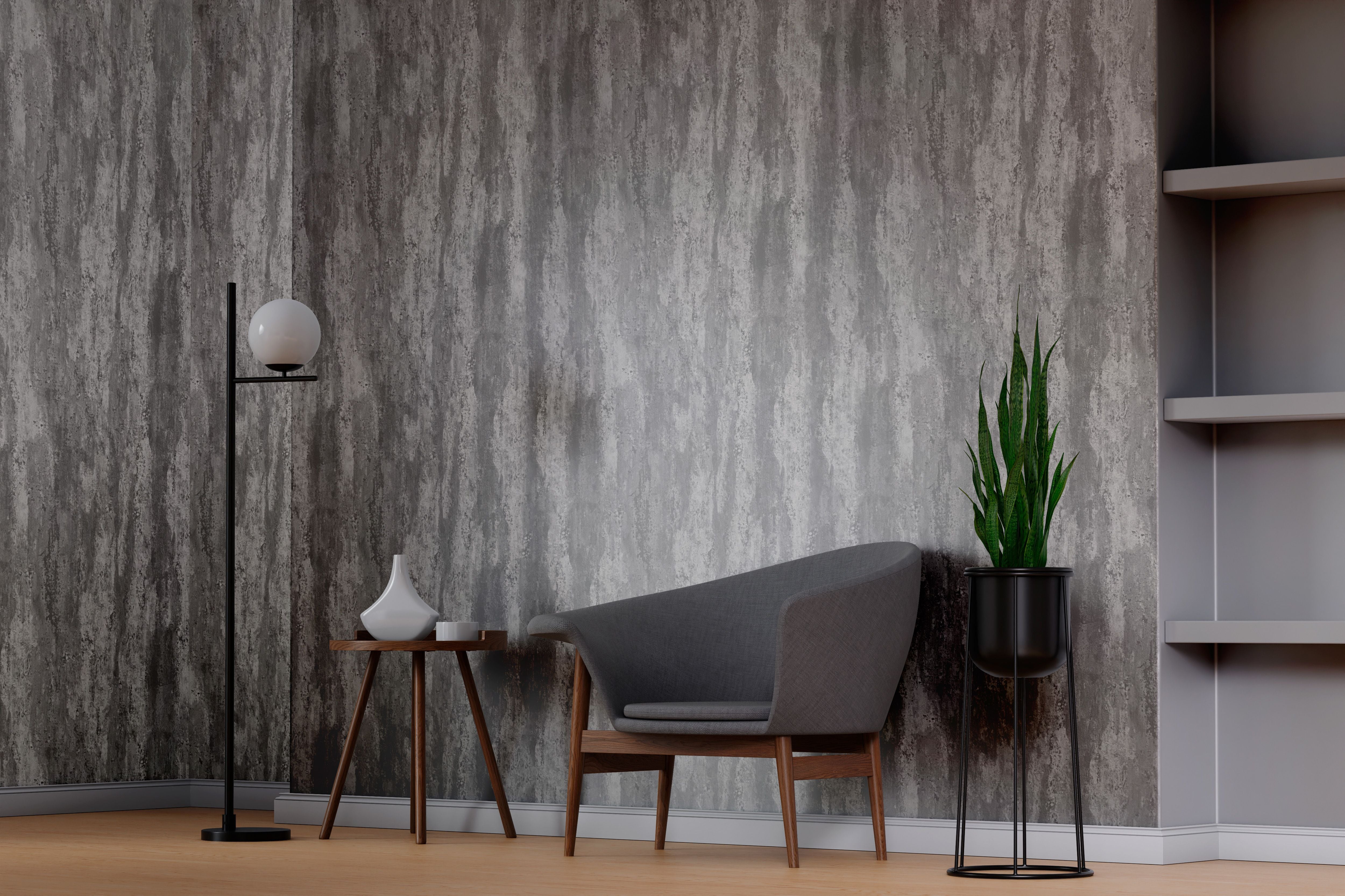 Sample of Silver Mist 5mm Bathroom Wall Panels PVC Cladding