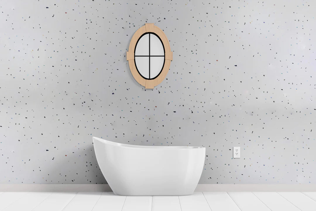 Sample of Utopia Sparkle 10mm Bathroom Cladding PVC Shower Panels