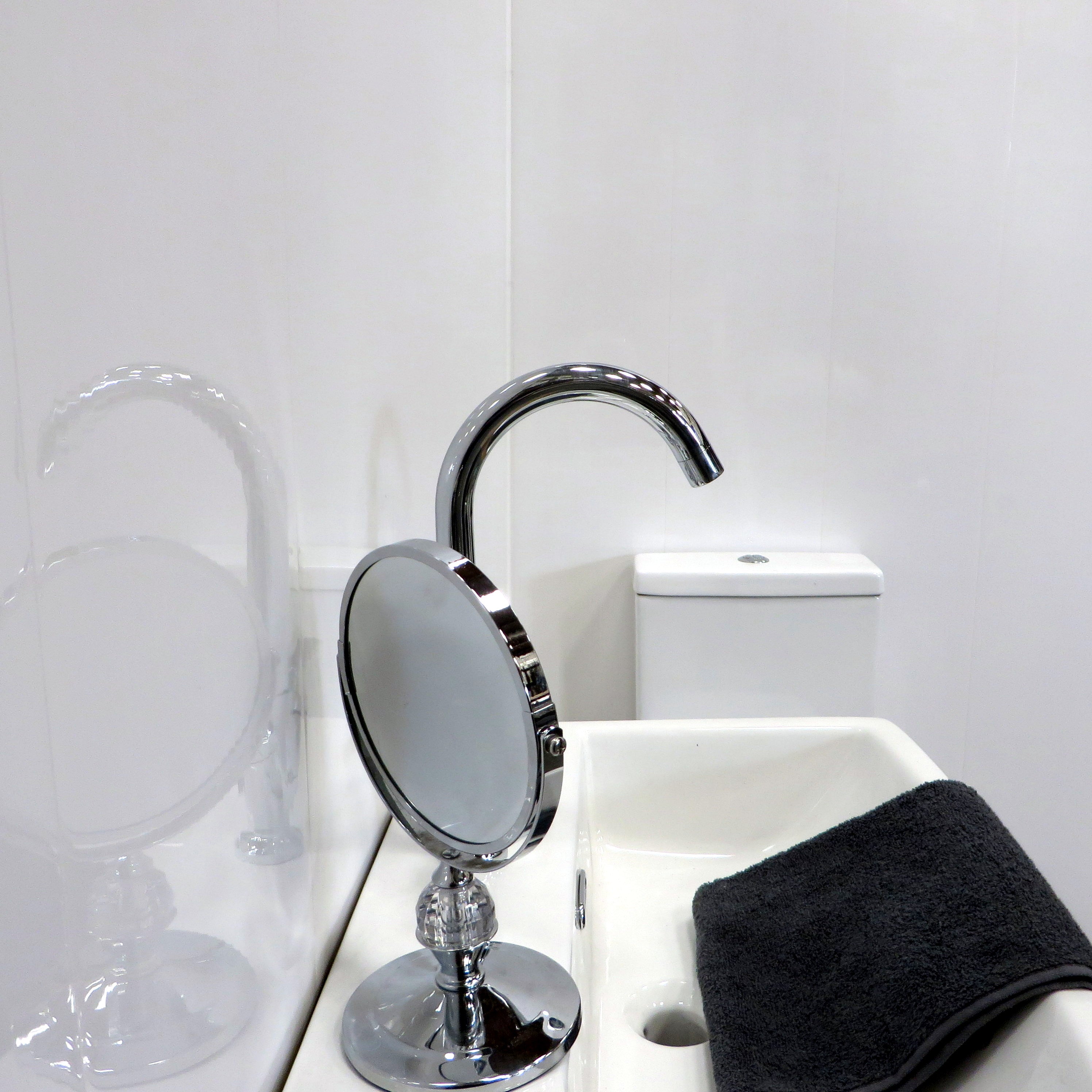 Gloss White 8mm Bathroom Cladding Ceiling Panels