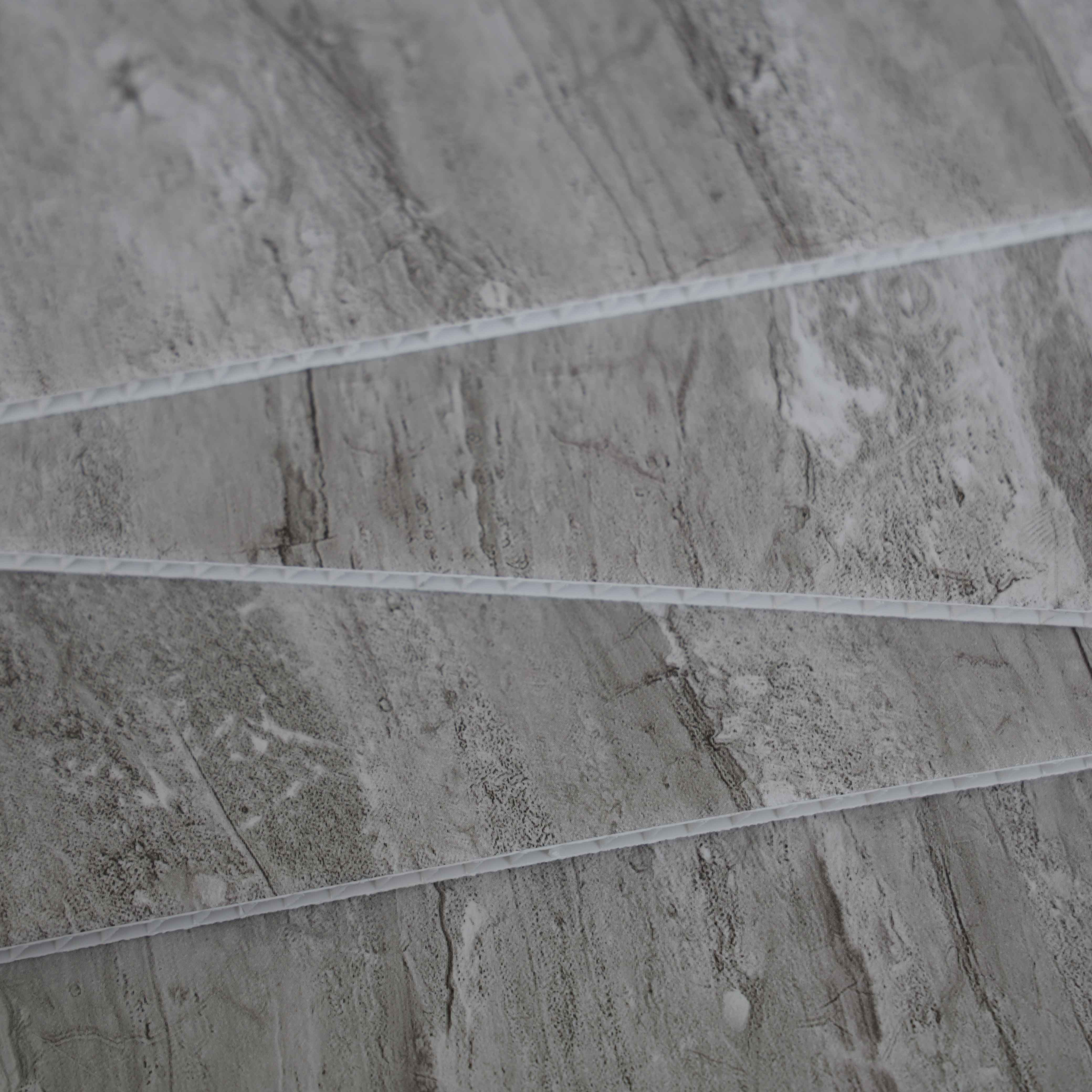Grey Natural Sandstone 5mm Bathroom Cladding PVC Wall Panels