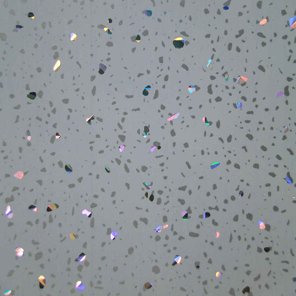 Sample of Grey Sparkle 5mm Bathroom Cladding Wet Wall Panels