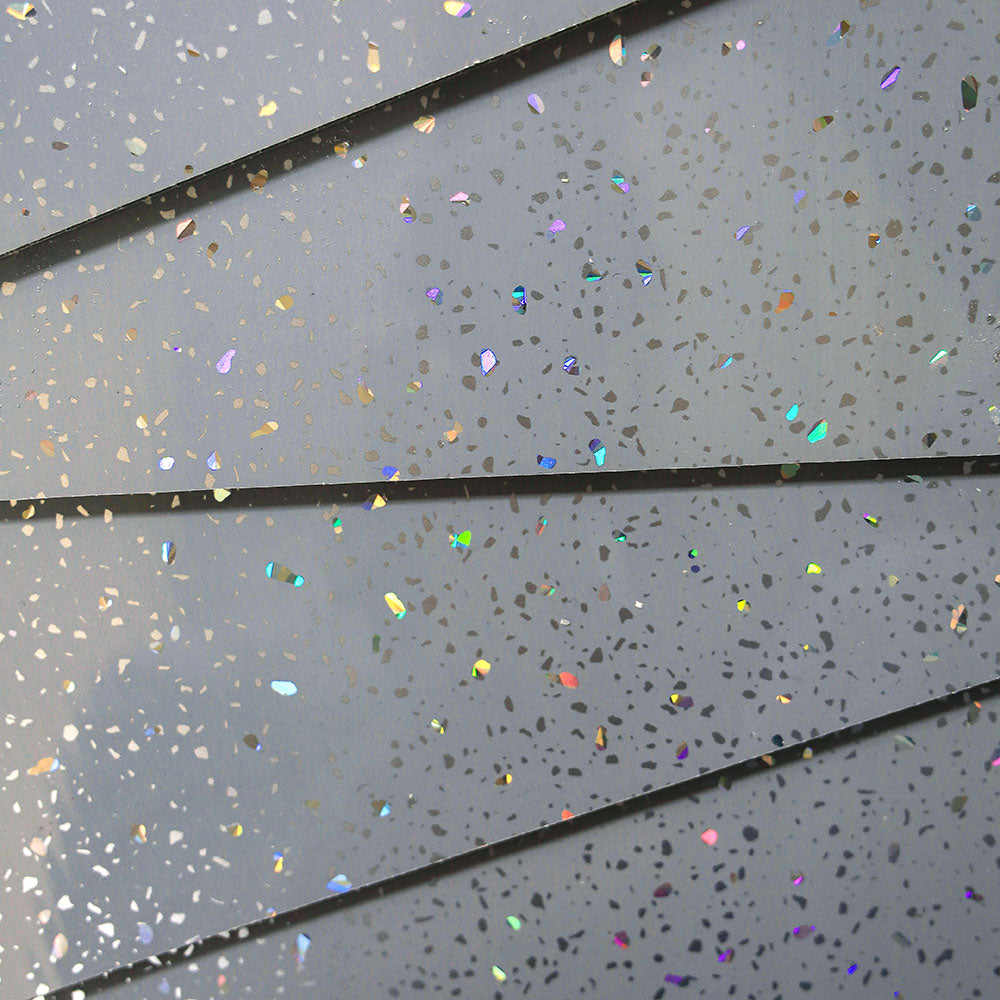 Grey Sparkle 5mm Bathroom Cladding Wet Wall Panels