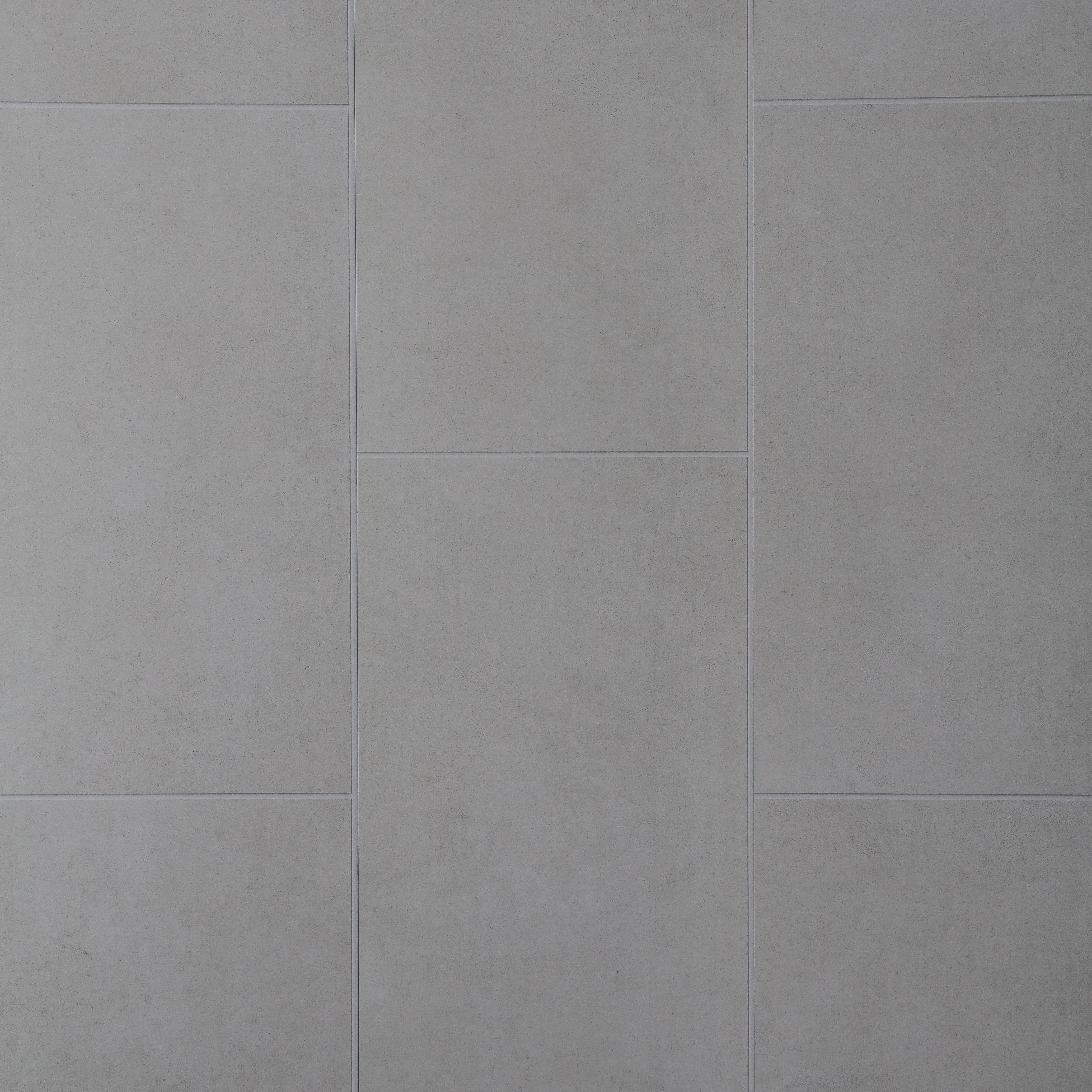 Light Grey Classic Matt Tile 8mm Wall Panel PVC Shower Bathroom Cladding 2.6m x 0.25m
