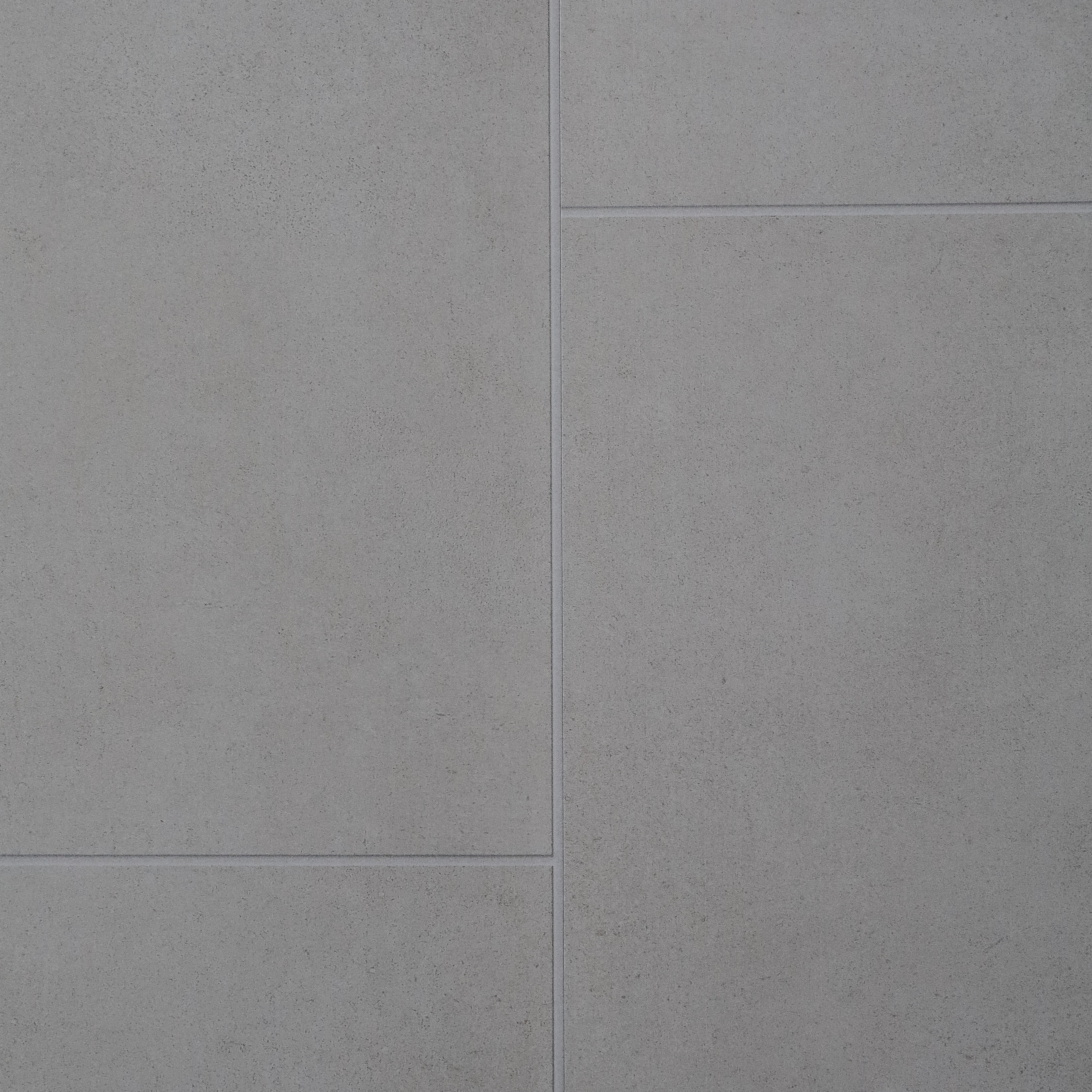 Light Grey Classic Matt Tile 8mm Wall Panel PVC Shower Bathroom Cladding 2.6m x 0.25m