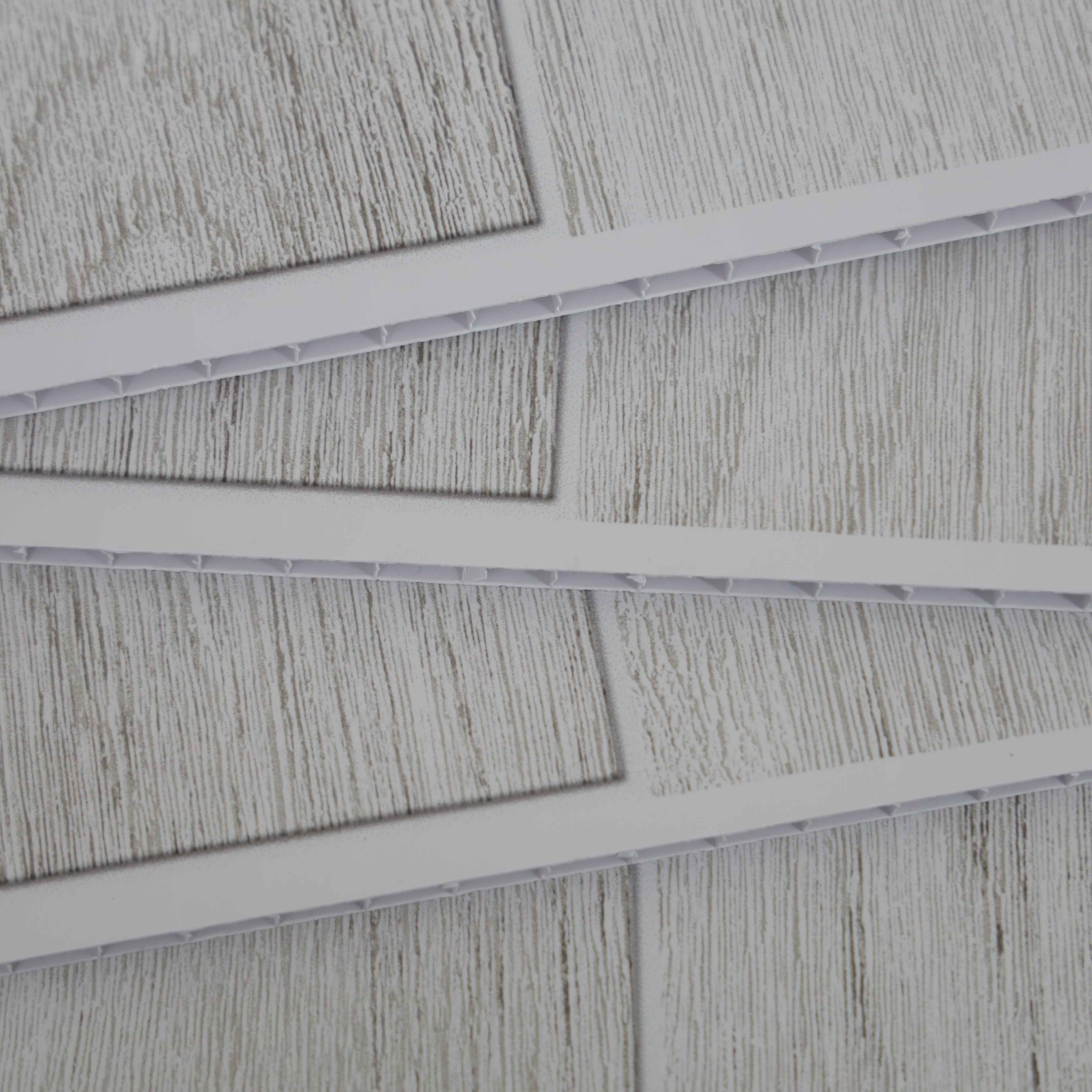 Limewash Ash 8mm Bathroom Cladding PVC Wall Panels