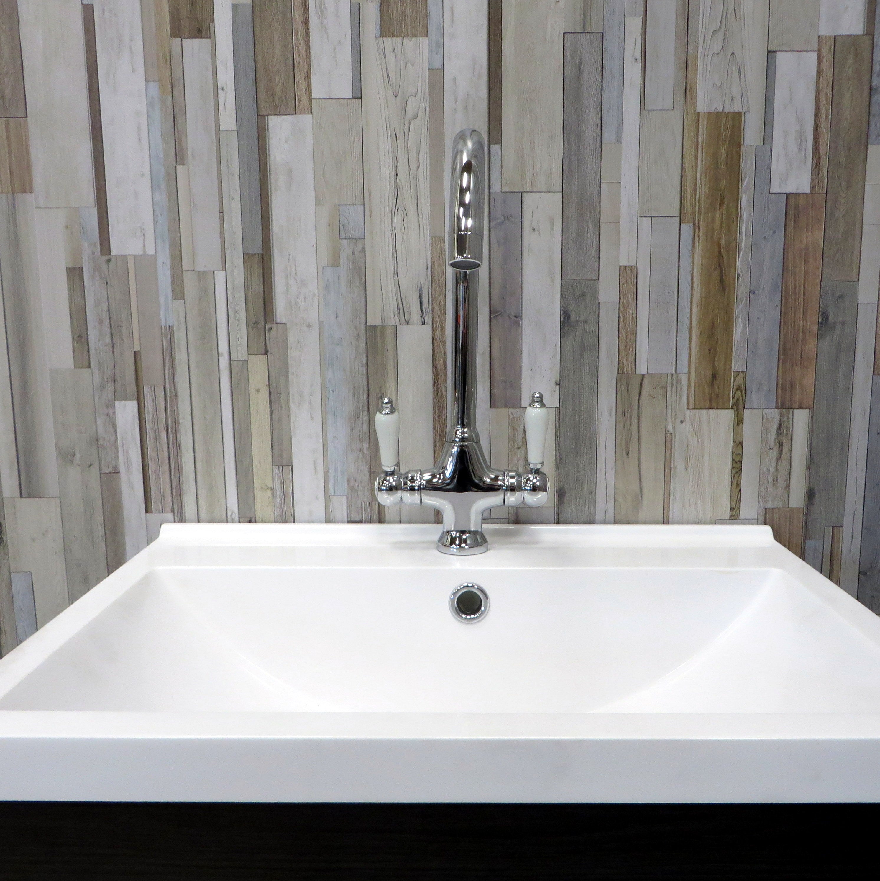 Marino Wood 8mm Bathroom Cladding Wet Wall Panels