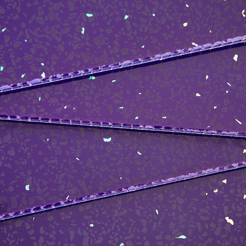 Purple Sparkle 5mm Bathroom Wall Panels PVC Cladding