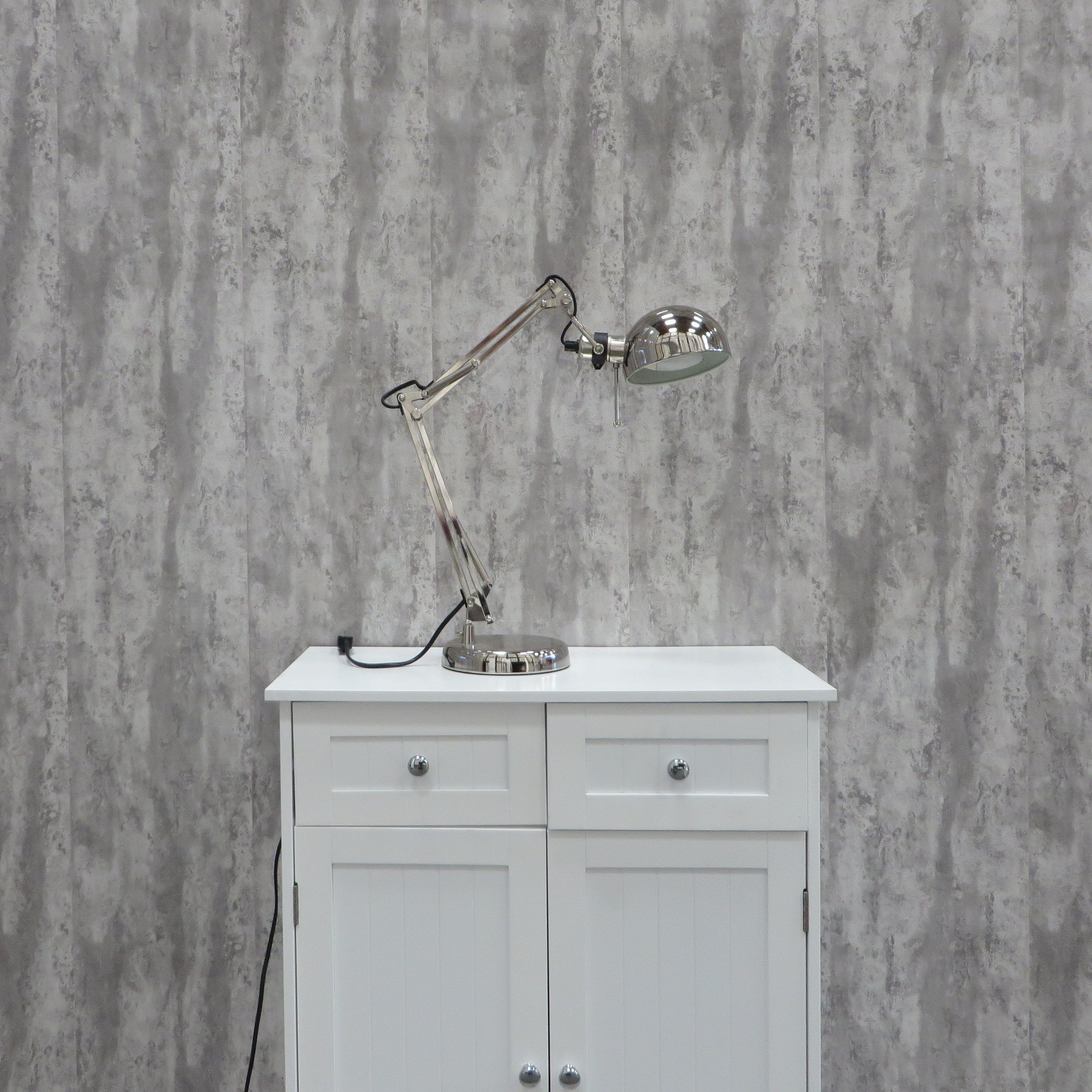 Sample of Silver Mist 5mm Bathroom Wall Panels PVC Cladding