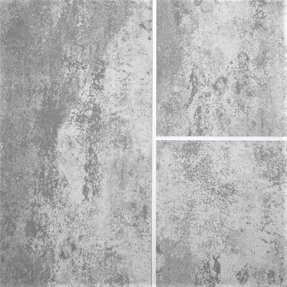 Sample of Silver Mist Tile Groove 8mm Bathroom Cladding Wet Wall Panels