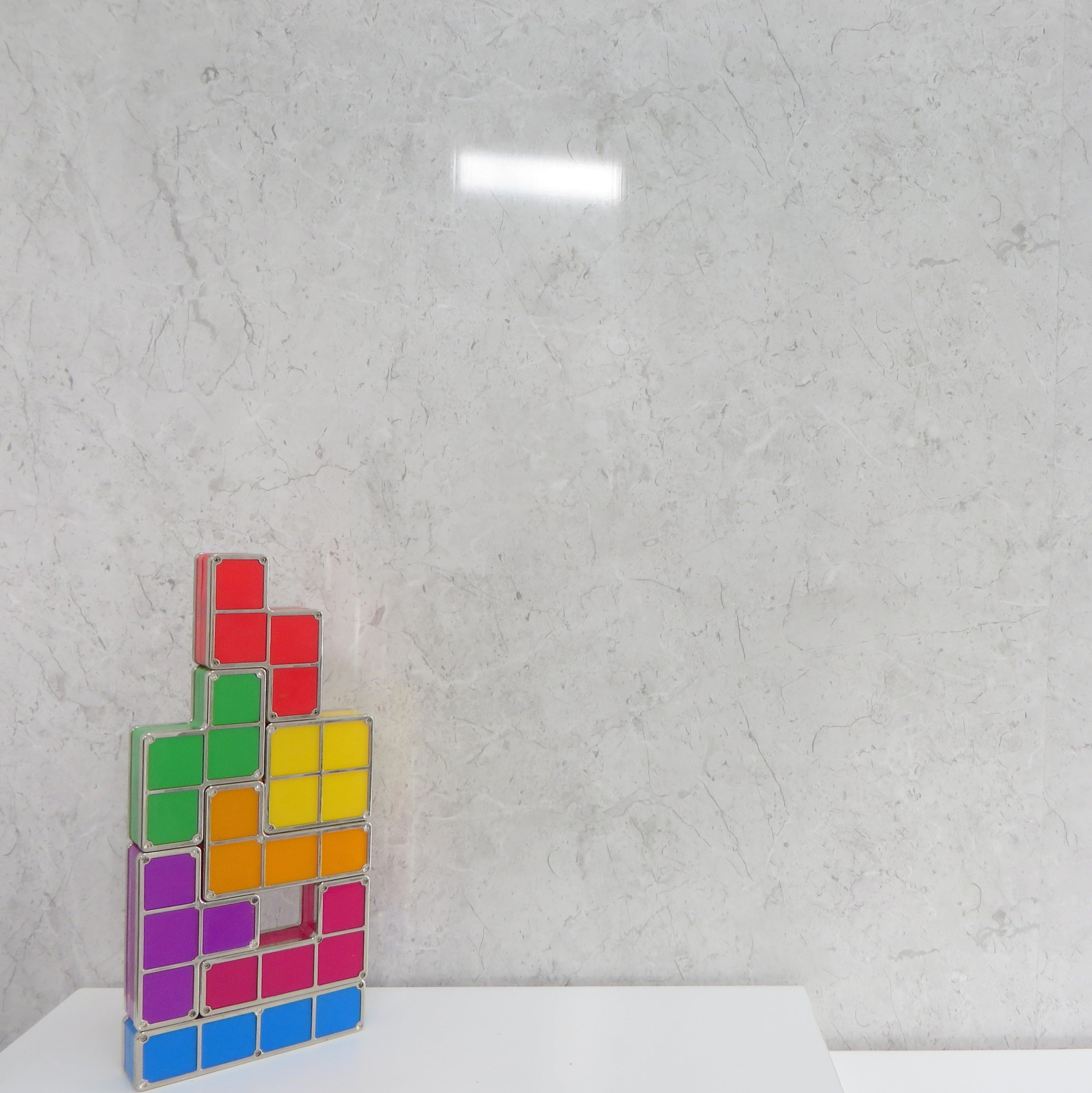White Alabaster Marble 10mm Bathroom Cladding Shower Wall Panels