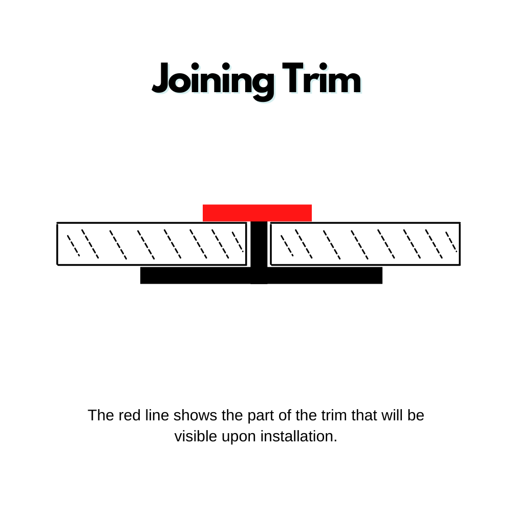 Joining Trim White 5mm