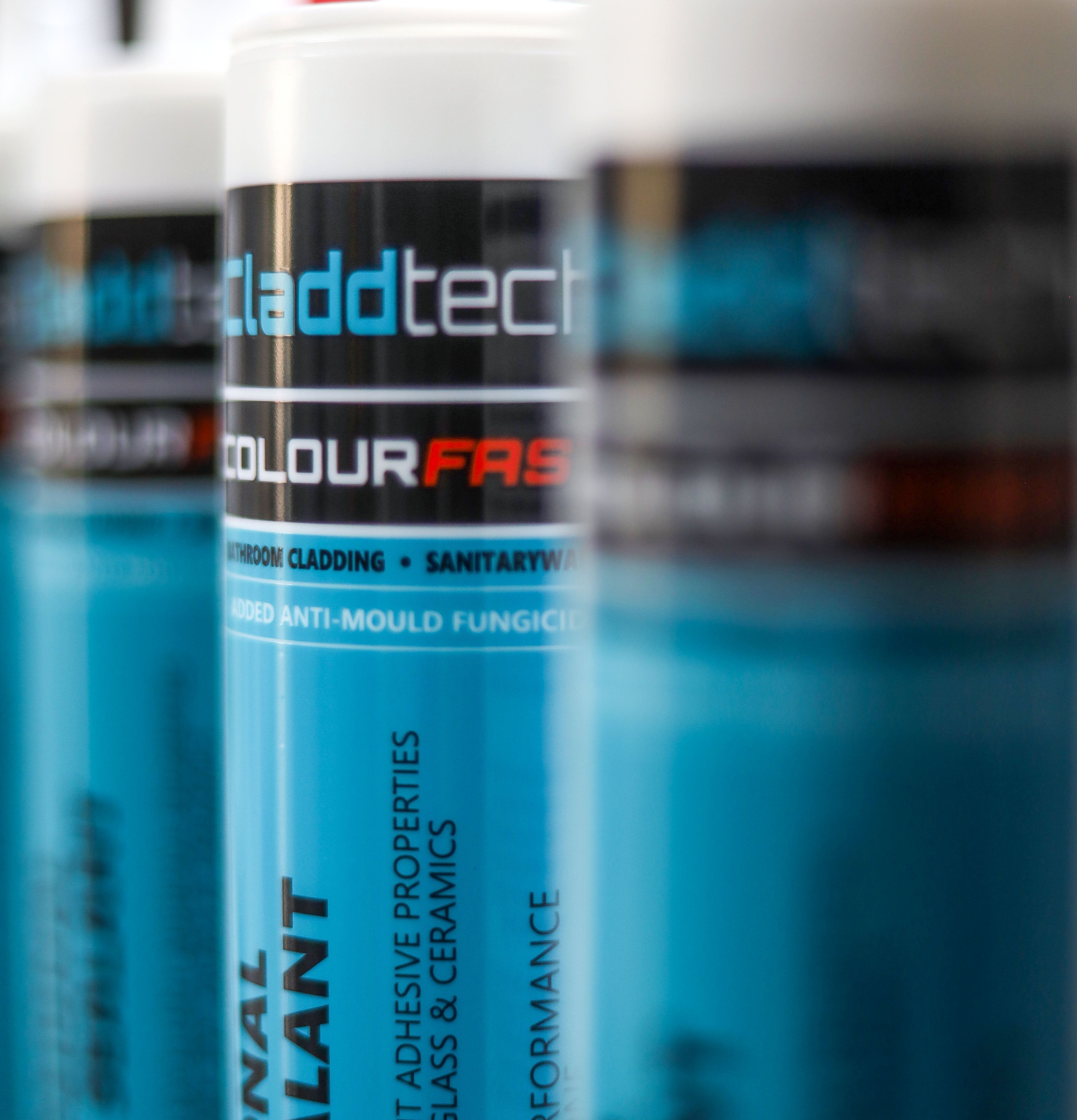 Grey Adhesive & Sealant Combined for Cladding Panel Installations - CladdTech