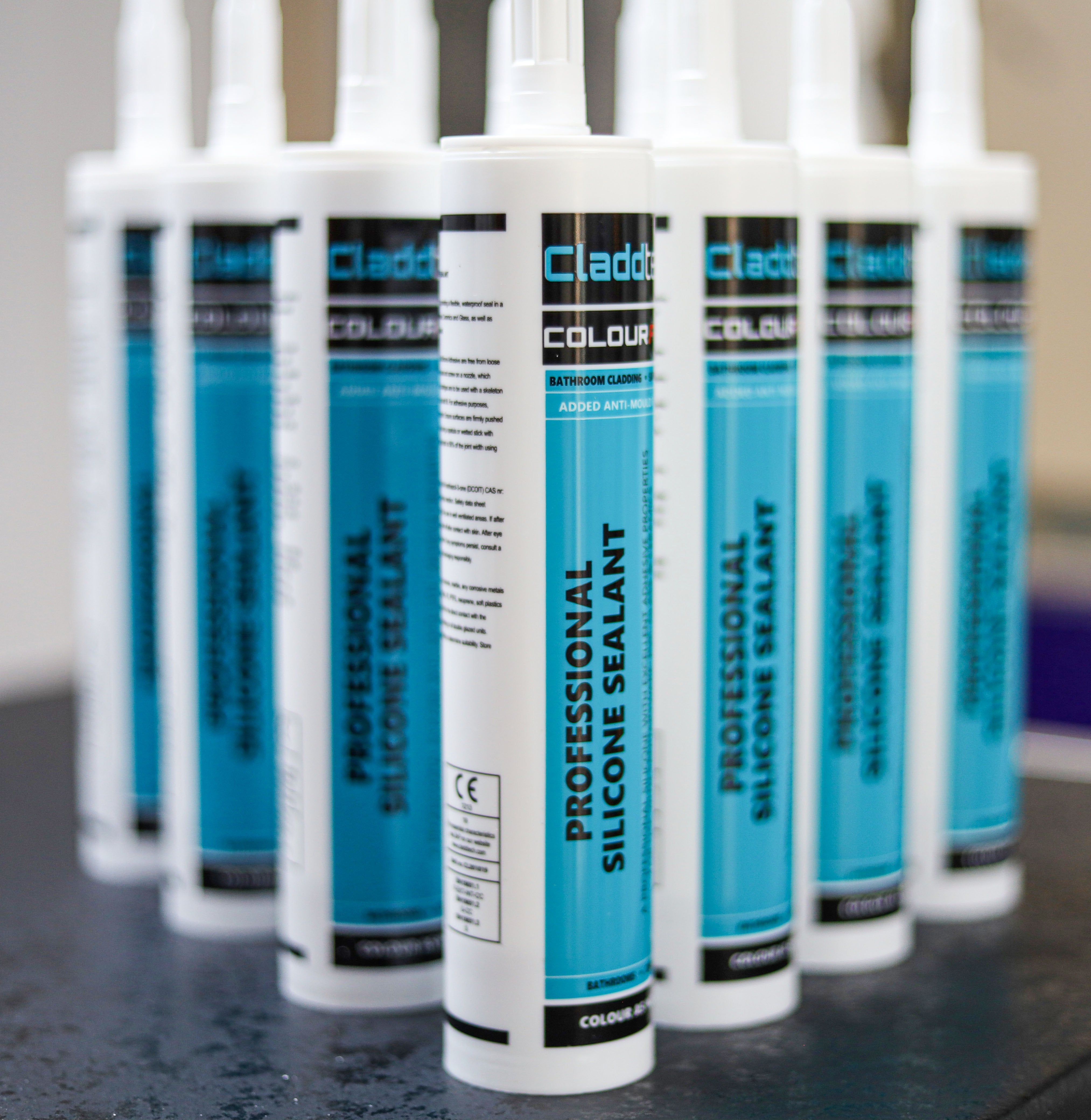 White Adhesive & Sealant Combined for Cladding Panel Installations - CladdTech